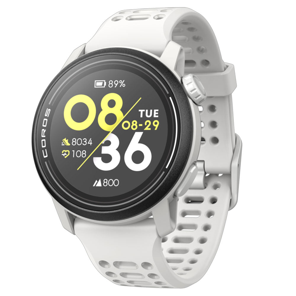 Coros Pace 3 GPS Sport Watch Silicone White 